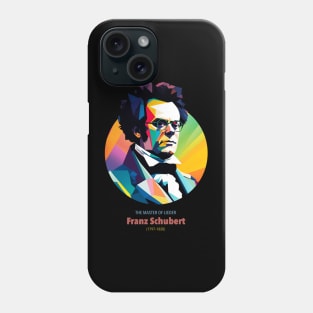 Franz Schubert in WPAP Phone Case