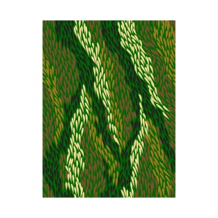 Aboriginal Art - Grass Land T-Shirt