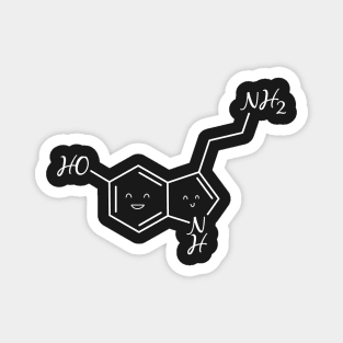 Cute Serotonin Molecule Magnet