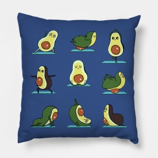 avocado yoga Pillow