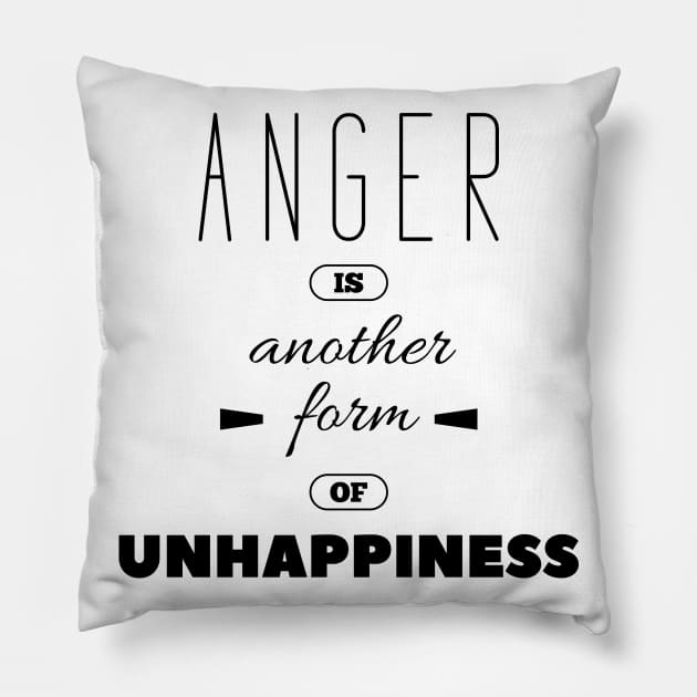 Anger Funny Pillow by notami