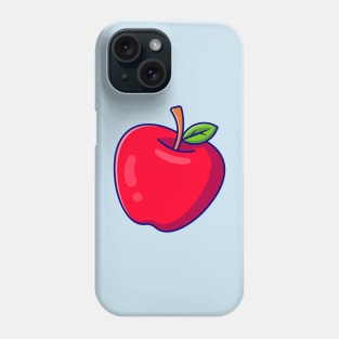 Apple Fruit Cartoon Illustration Phone Case