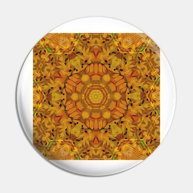 Organic Kaleidoscope Pin by DANAROPER