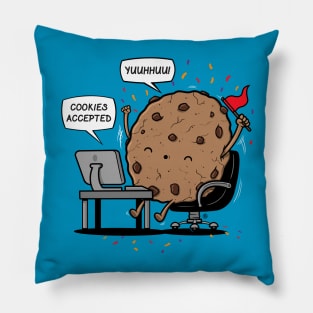 COOKIES ACCEPTED Pillow