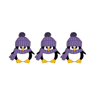 Perfect Purple Penguins T-Shirt
