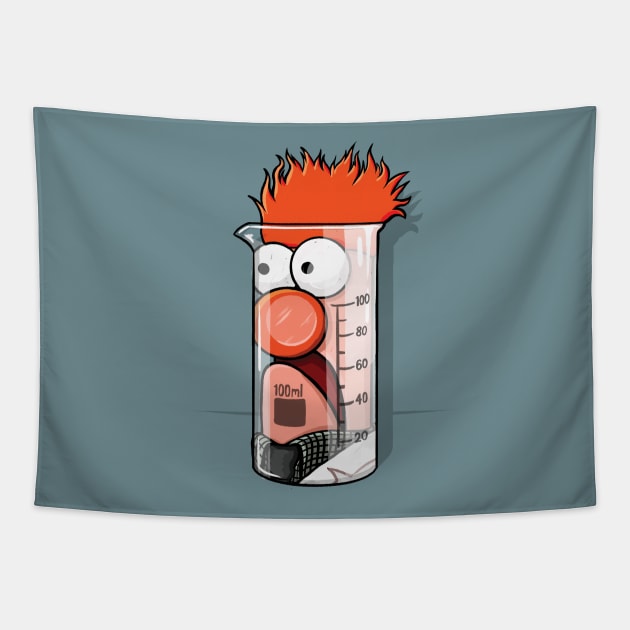 Beaker Muppets Science Tapestry by stayfrostybro