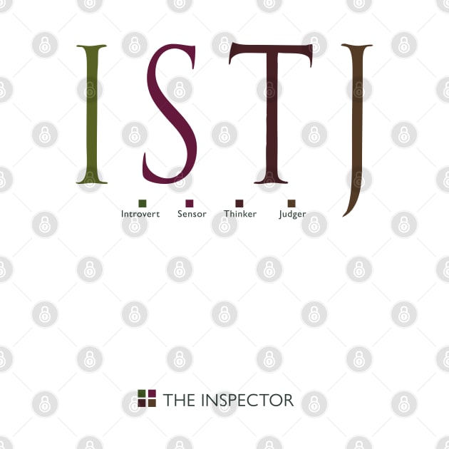 ISTJ The Inspector, Myers-Briggs Personality Type by Stonework Design Studio