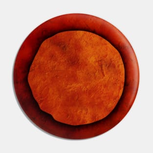 Deep Orange Pin