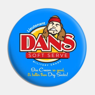 Lieutenant Dan's Soft Serve Pin