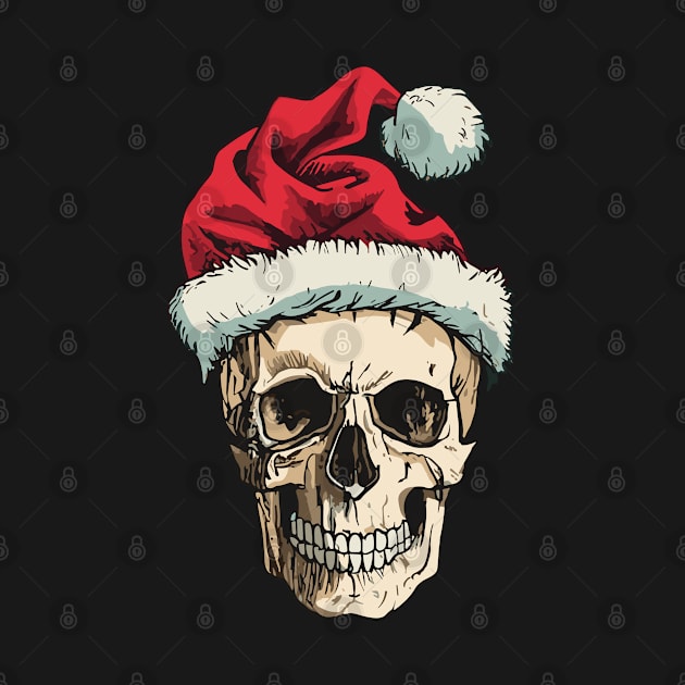 Christmas skull by NerdsbyLeo