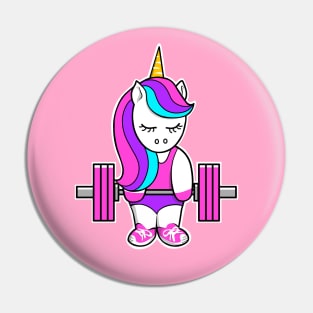 weightlifting unicorn, barbell unicorn, unicorn strong, fitness girl Pin