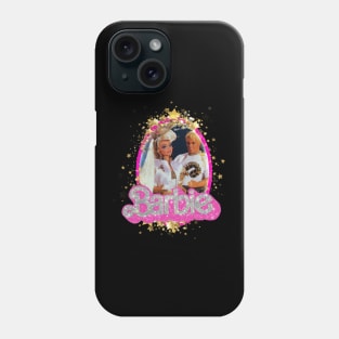 Y2k aesthetics Hollywood couple gold stars Phone Case