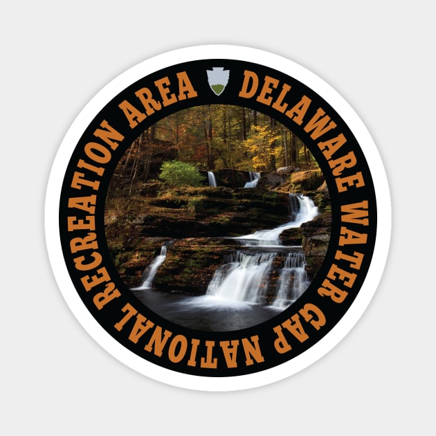 Delaware Water Gap National Recreation Area circle Magnet by nylebuss