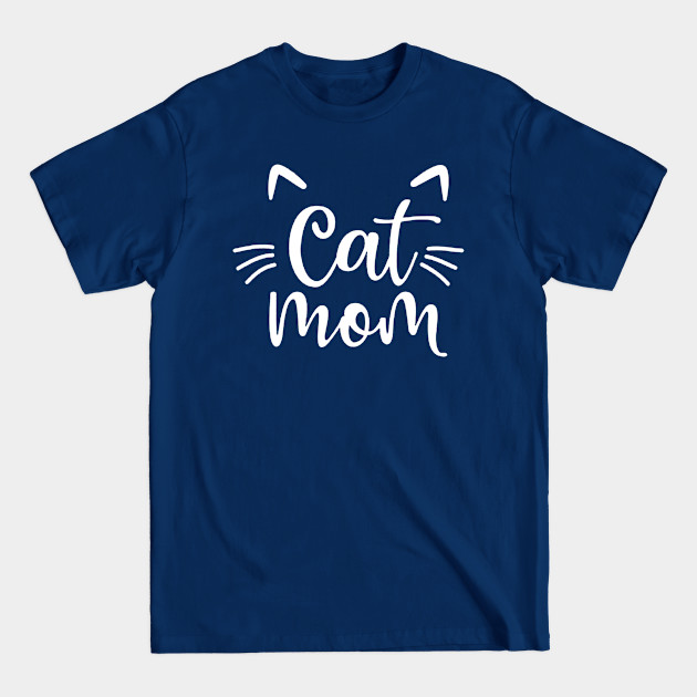 cat mom - Mom - T-Shirt