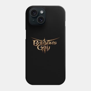 Baldur's Gay 3 Phone Case