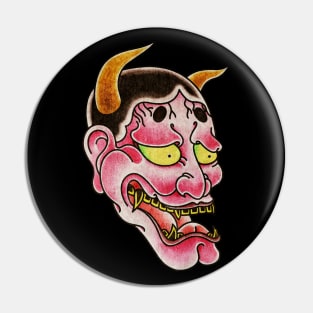 Hannya Noh Mask Pin