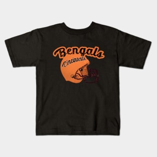 New Cincinnati Bengals T Shirt NFL XL Youth 18 20 Black Tiger NWT Men S M