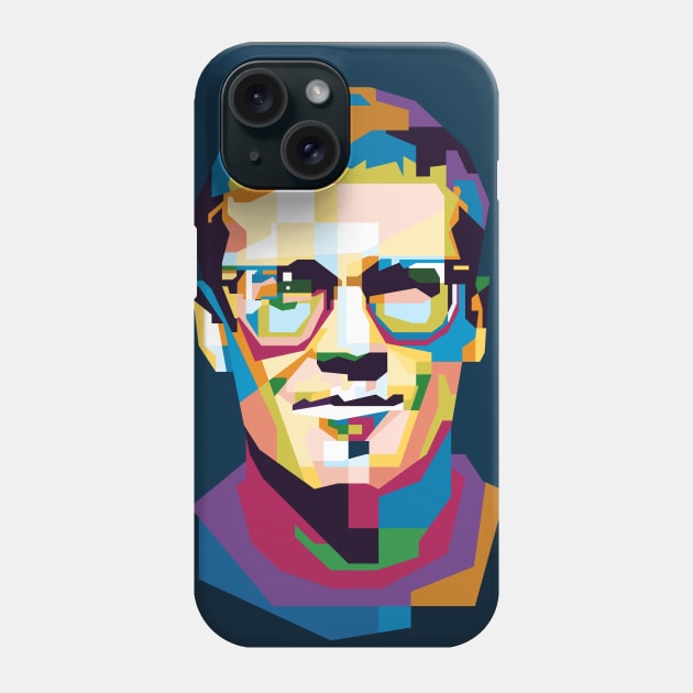 Abstract Milo Aukerman in WPAP Phone Case by smd90