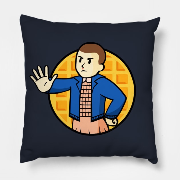 Strange Girl Pillow by Apgar Arts