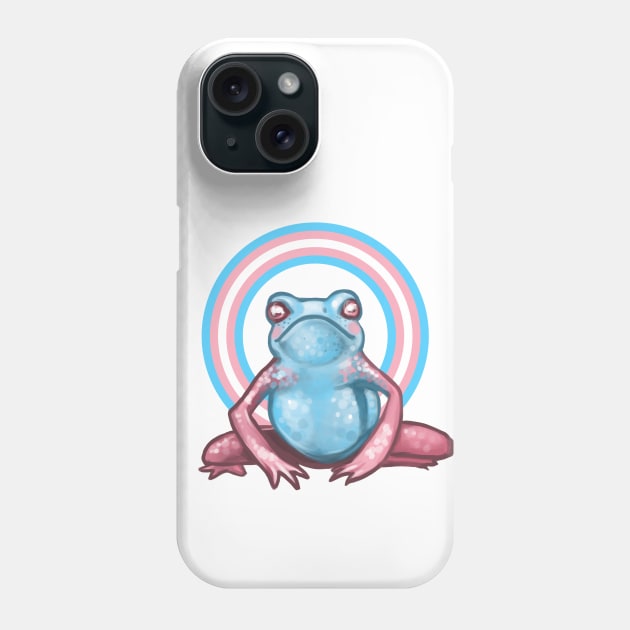 Trans Toad Phone Case by hollowedskin