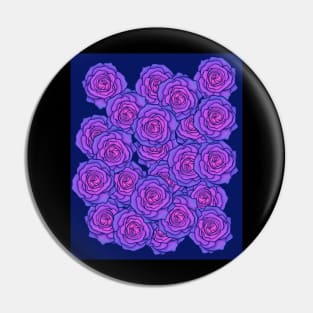 Neon Rose Pin