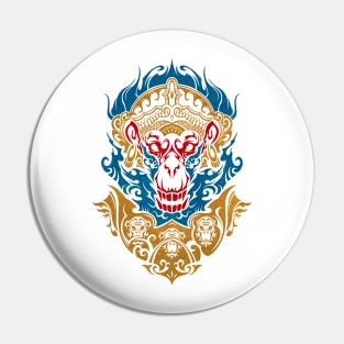 Hanuman (ver.color) Pin