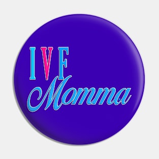 IVF Momma Blue Pin