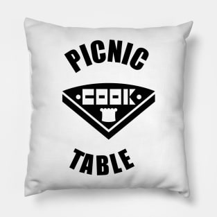 Picnic Table outside cook Pillow