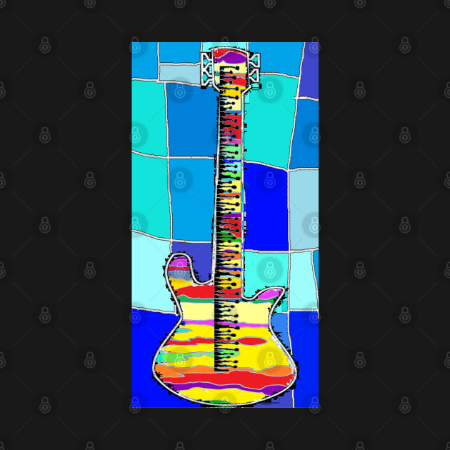 bass, guitar, bassist, pop art by LowEndGraphics