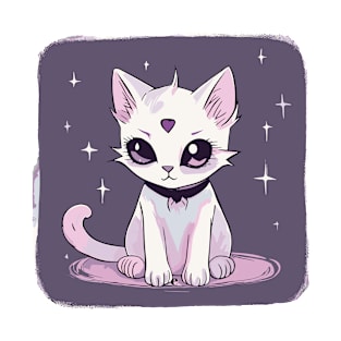 Pastel Goth Cat T-Shirt