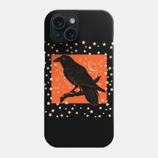 Halloween Night Raven Phone Case