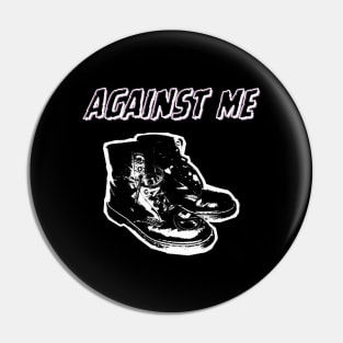 Against Me Pin