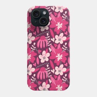 Wild Countryside (Fuchsia & Boysenberry) Phone Case