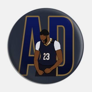 Anthony Davis 'AD' - New Orleans Pelicans Pin