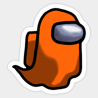Among Us Ghost Stickers Teepublic