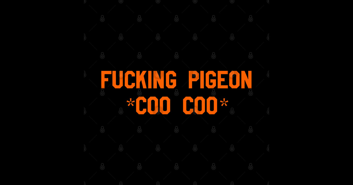 fucking pigeon Claude Giroux Sticker TeePublic