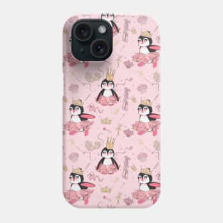 Penguin Ballerina Queen Phone Case