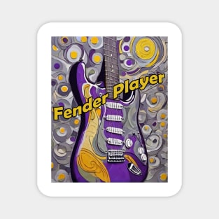 Fender Guitar Player Magnet