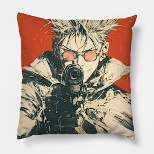 Legendary Gunslinger: Space Western Anime-Manga Adventure Pillow