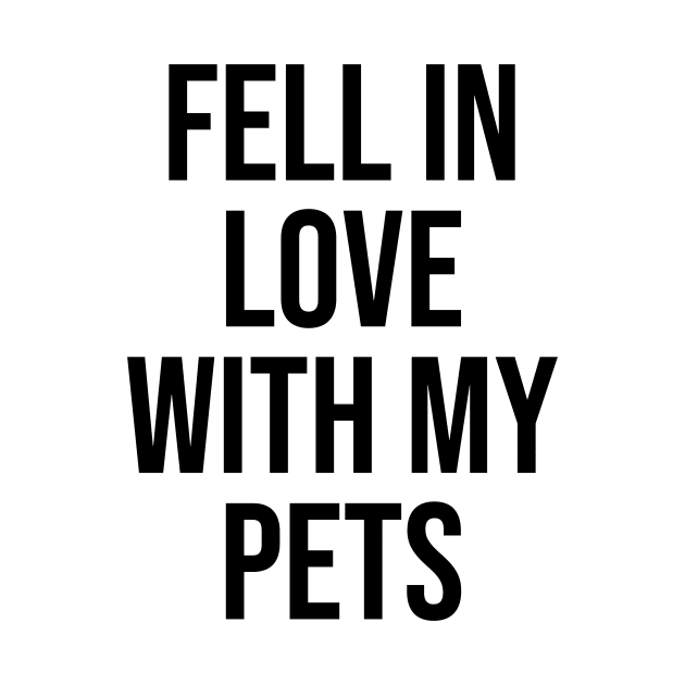 Fell in love with my pets by Relaxing Art Shop