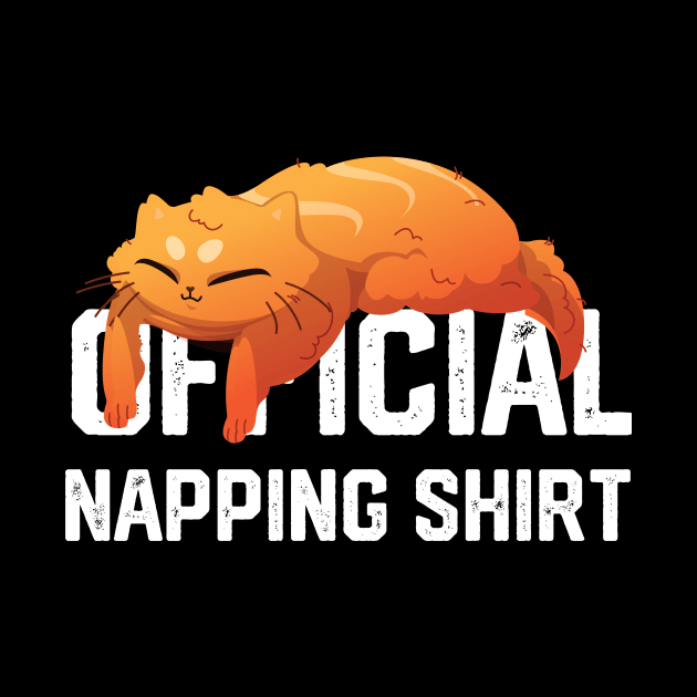 official napping shirt by spantshirt