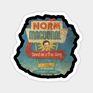 Norm Macdonald Vintage Magnet