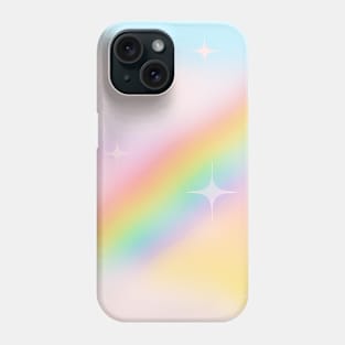 rainbow sunset Phone Case