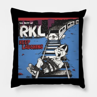 RKL Rich Kids On LSD Keep Laughing Pillow