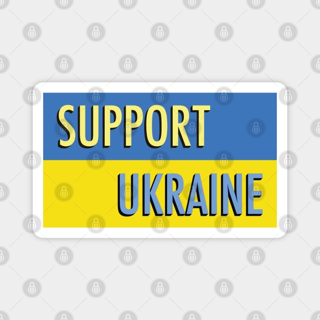 Support Ukraine Magnet by sparkling-in-silence