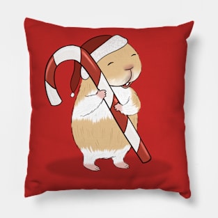 Guinea pig in Christmas Pillow