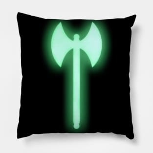 Spiritual Weapon (Green Greataxe) Pillow