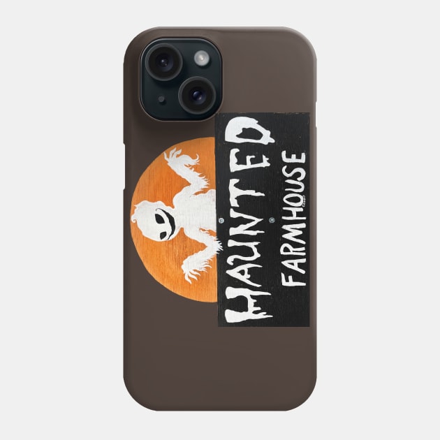 The Haunted Farmhouse Phone Case by Jan Grackle