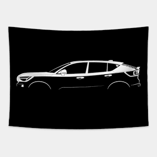 Volvo C40 Silhouette Tapestry