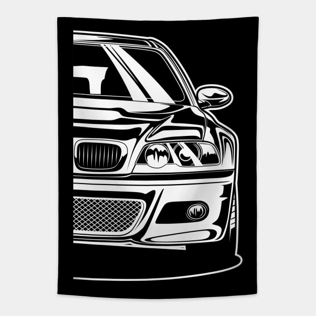 M3 E46 Coupe Tapestry by idrdesign